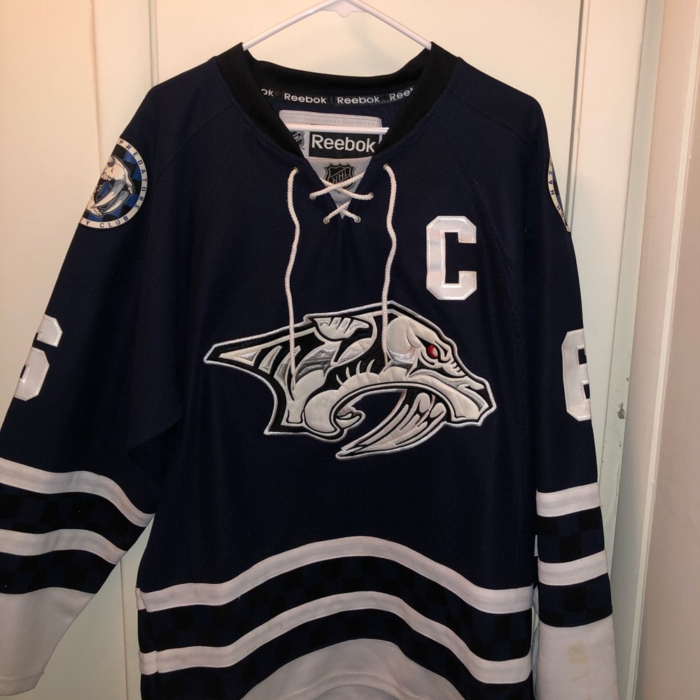 2009-10 Nashville predators NHL Third kit jersey